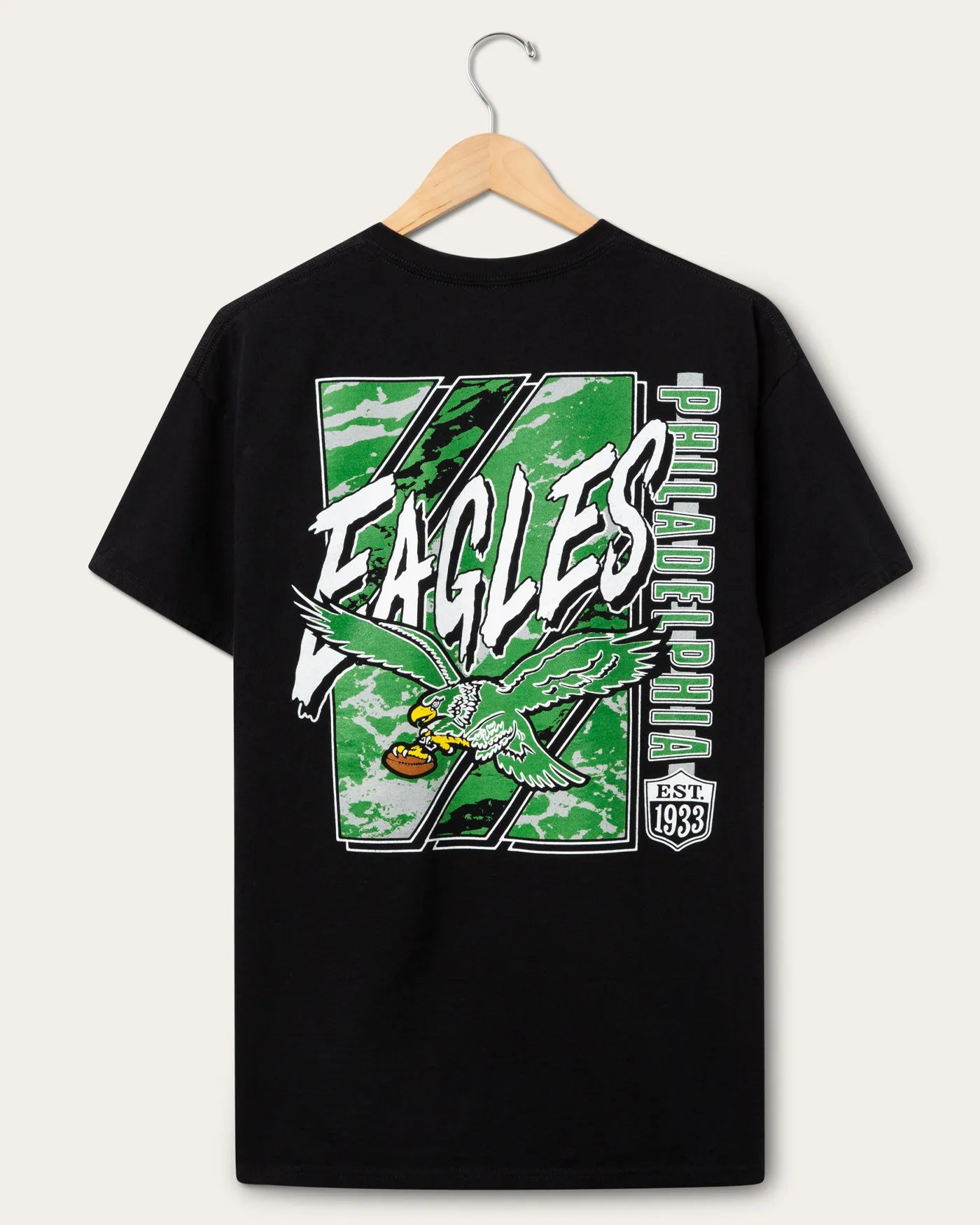 Philadelphia Eagles Icon Flea Market Tee sold by Junk Food Clothing product image thumbnail 2