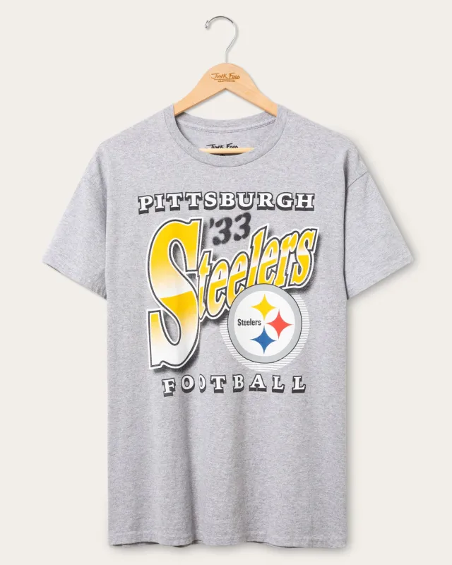 Pittsburgh Steelers Bootleg Flea Market Tee sold by Junk Food Clothing