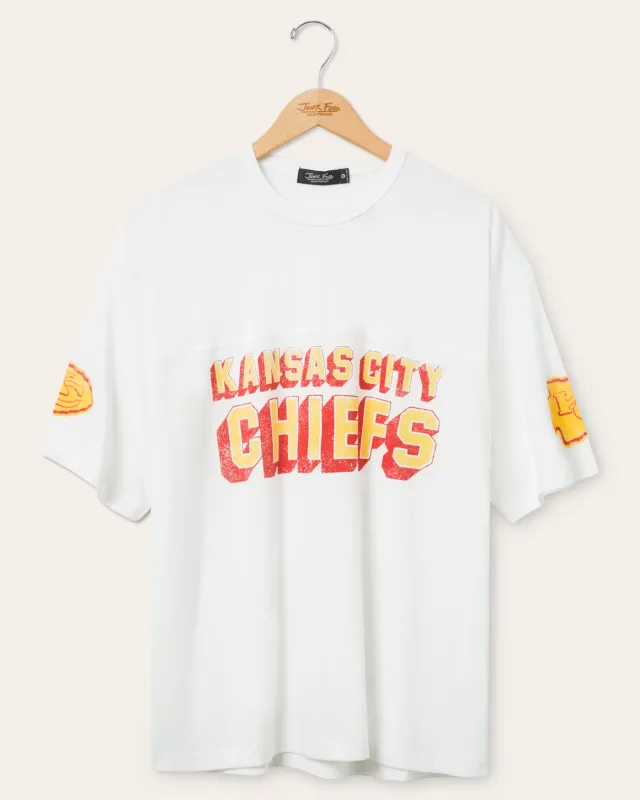 Kansas City Chiefs Halfback Jersey Tee sold by Junk Food Clothing