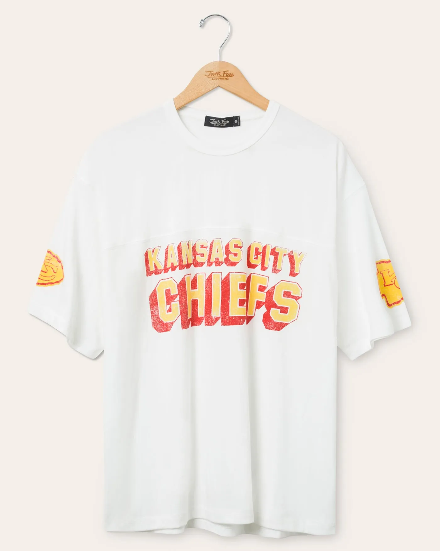 Kansas City Chiefs Halfback Jersey Tee sold by Junk Food Clothing