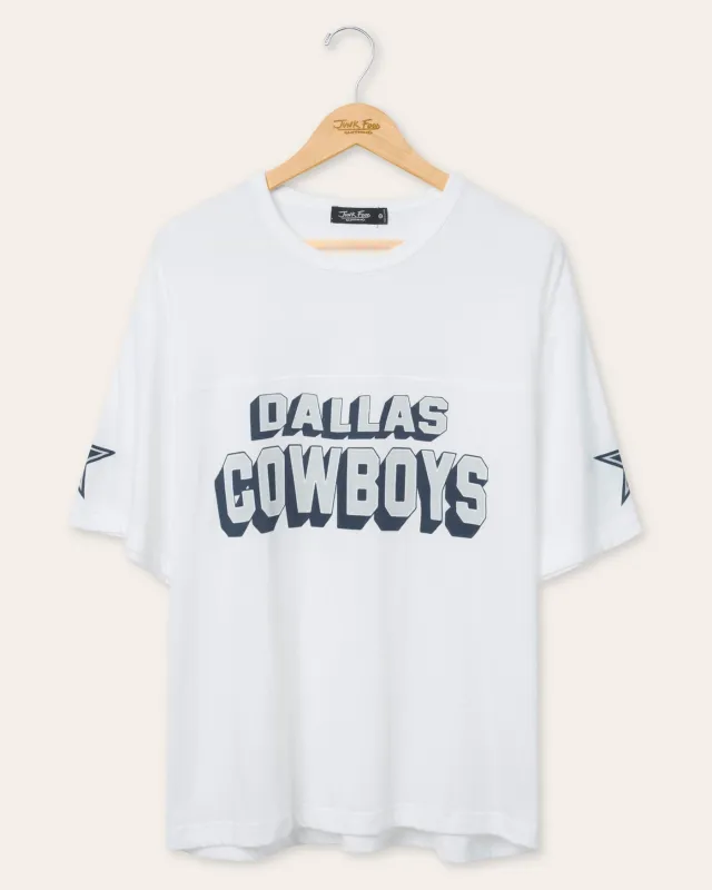 Dallas Cowboys Halfback Jersey Tee sold by Junk Food Clothing