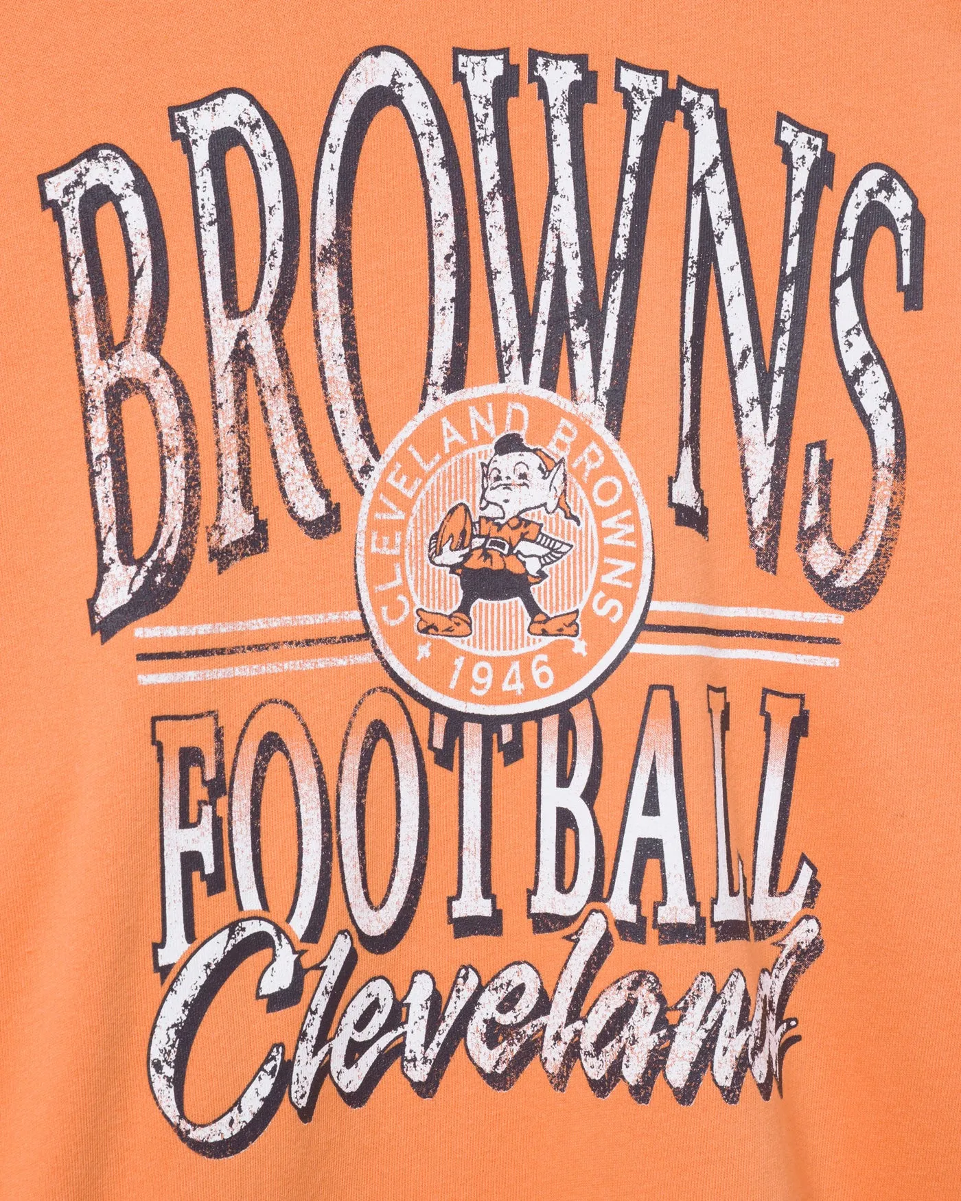 Cleveland Browns Lateral Crew Fleece sold by Junk Food Clothing product image thumbnail 3
