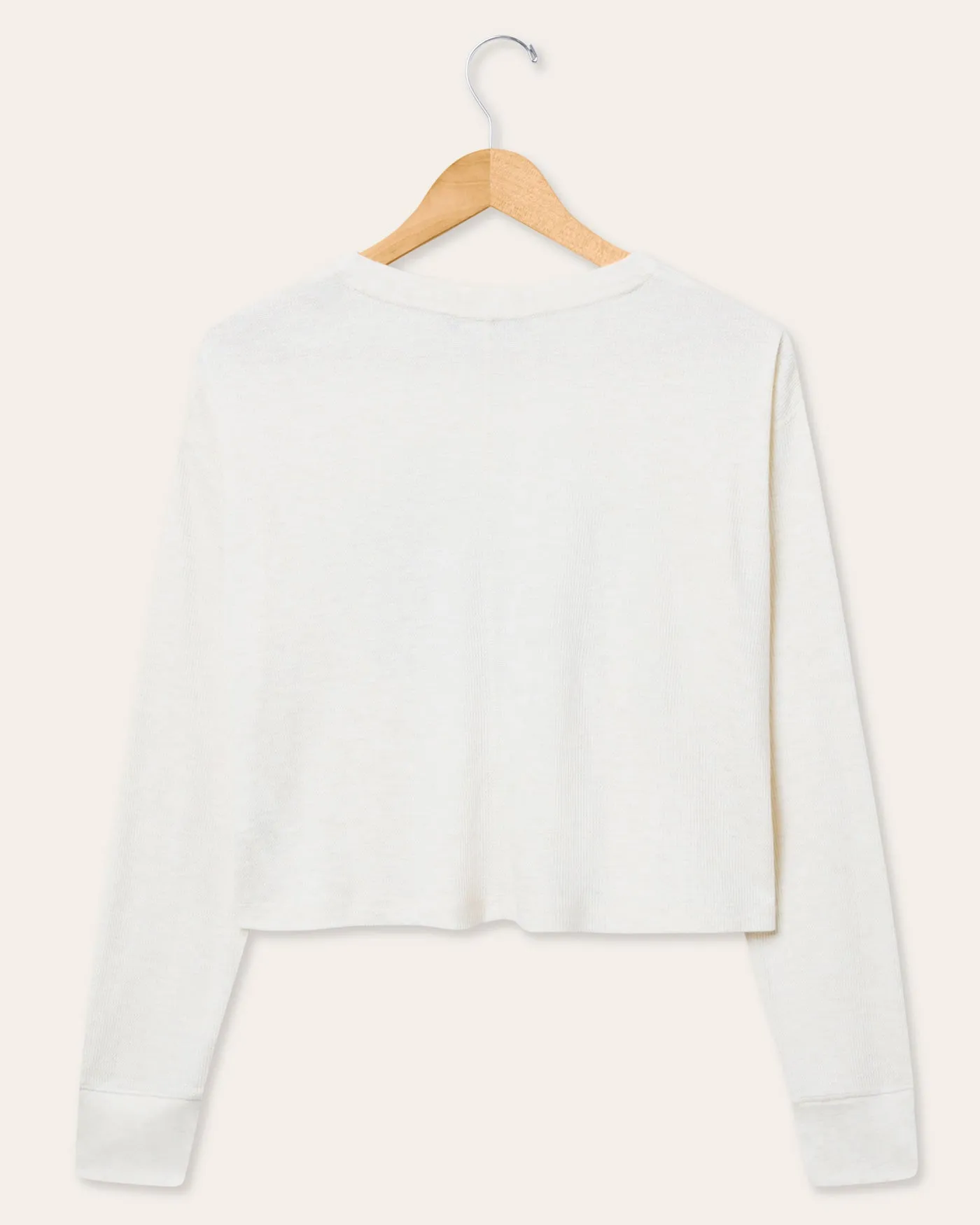 Women's Dallas Cowboys Slant Crop Thermal sold by Junk Food Clothing product image thumbnail 2