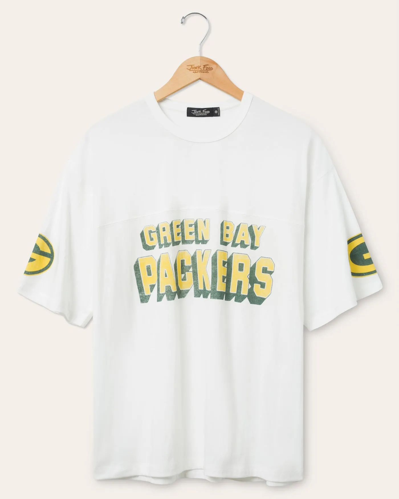 Green Bay Packers Halfback Jersey Tee sold by Junk Food Clothing