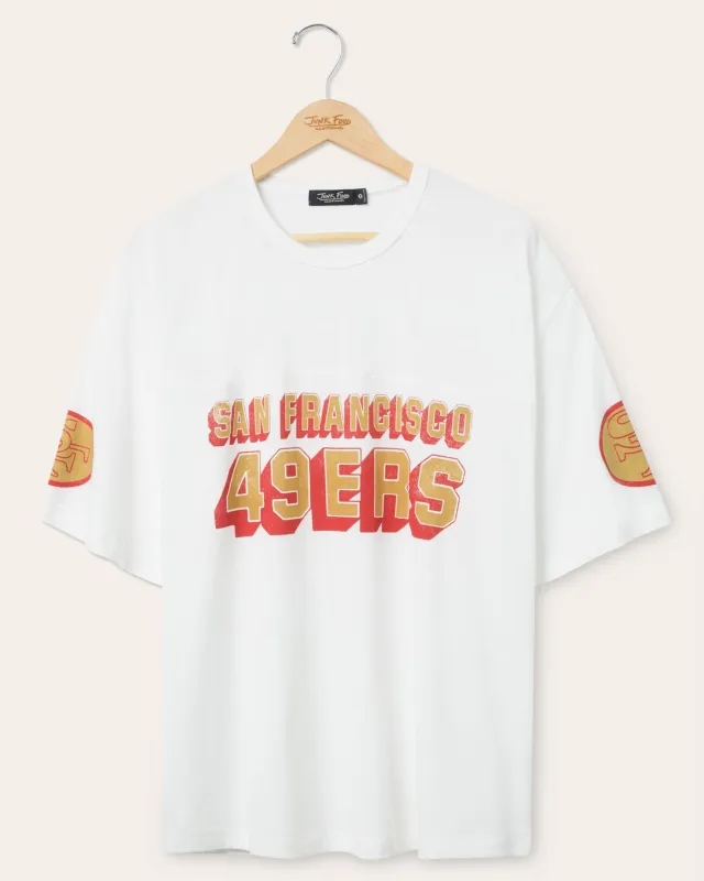 San Francisco 49ers Halfback Jersey Tee sold by Junk Food Clothing