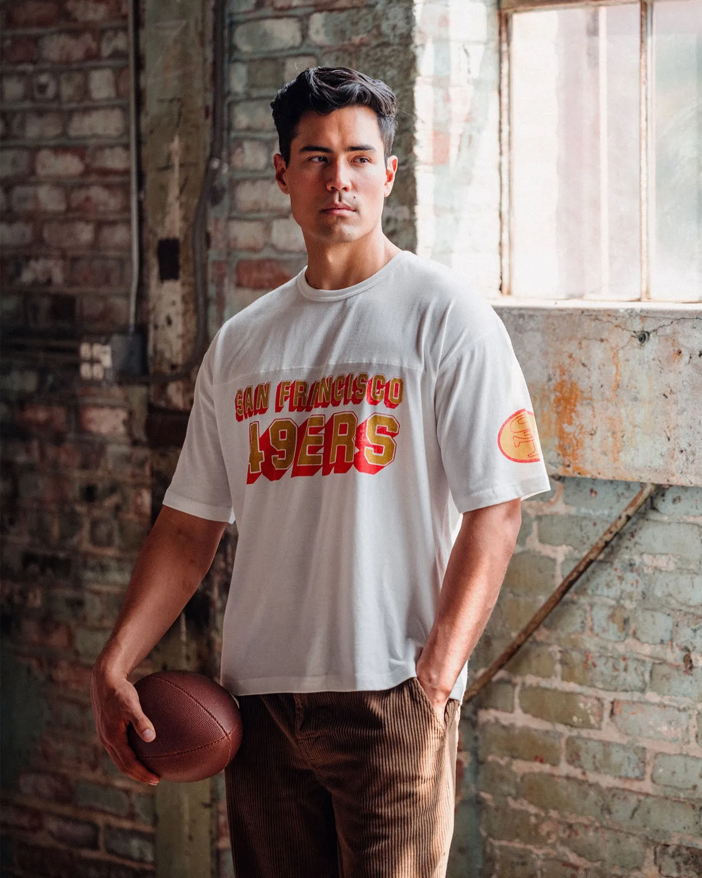 San Francisco 49ers Halfback Jersey Tee sold by Junk Food Clothing product image thumbnail 2