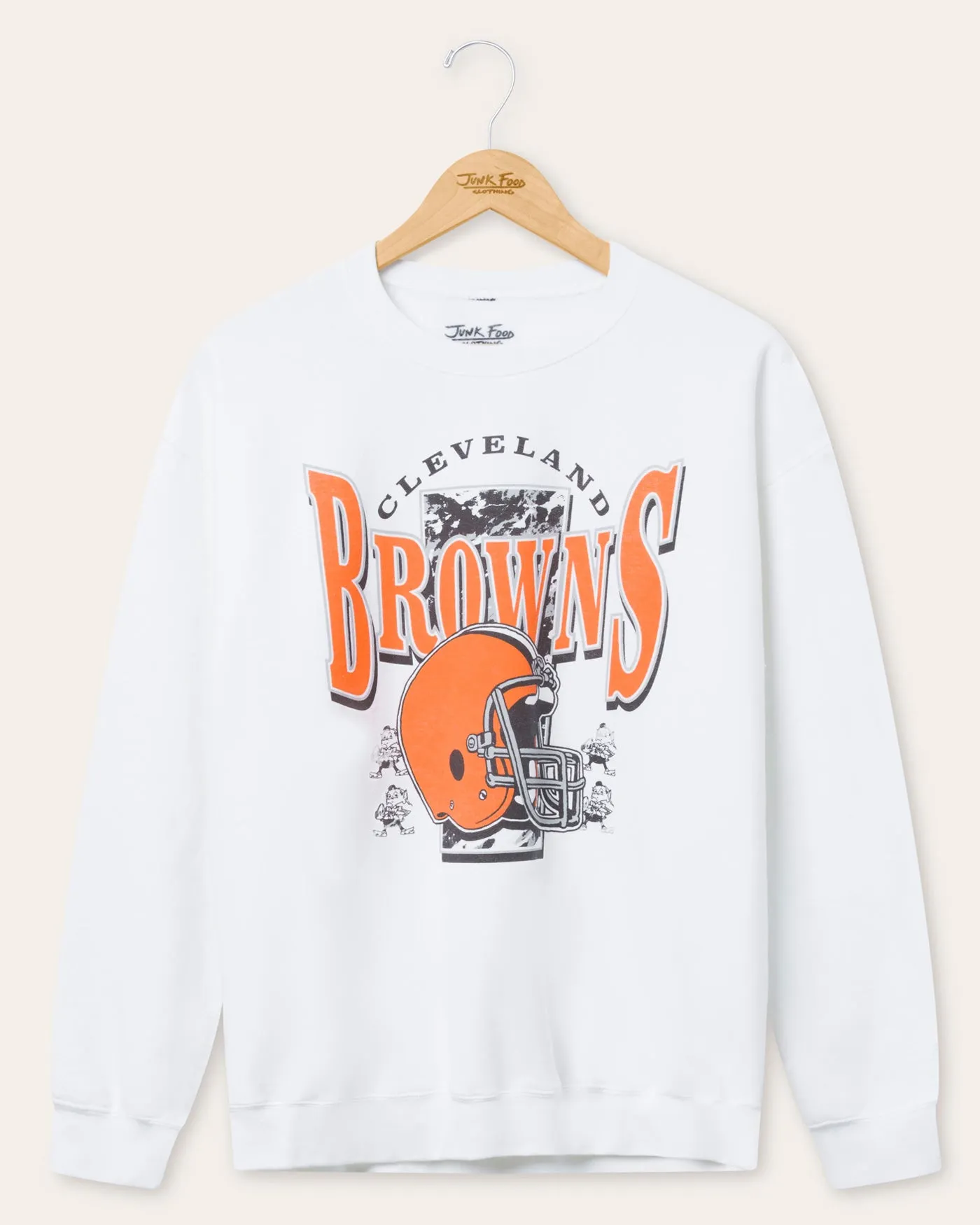 Cleveland Browns Conversion Flea Market Fleece sold by Junk Food Clothing