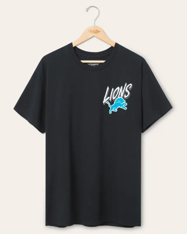 Detroit Lions Icon Flea Market Tee sold by Junk Food Clothing