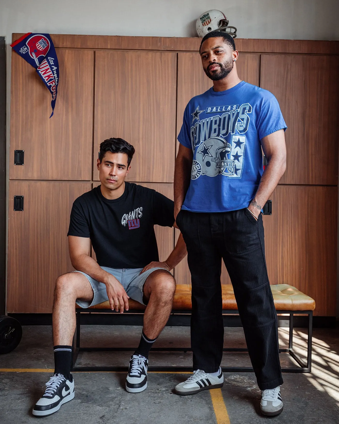 Dallas Cowboys Checkdown Flea Market Tee sold by Junk Food Clothing product image thumbnail 4