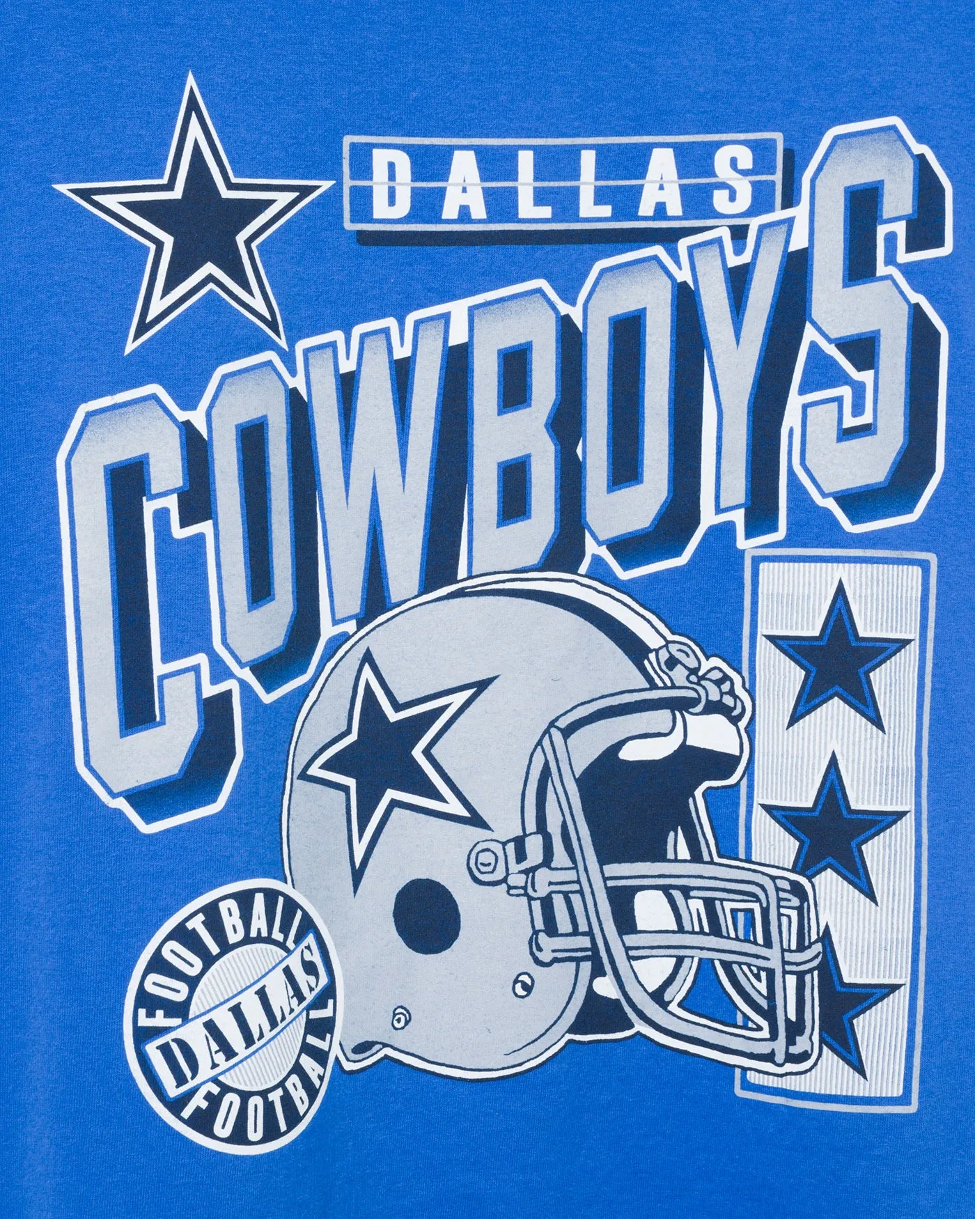 Dallas Cowboys Checkdown Flea Market Tee sold by Junk Food Clothing product image thumbnail 3