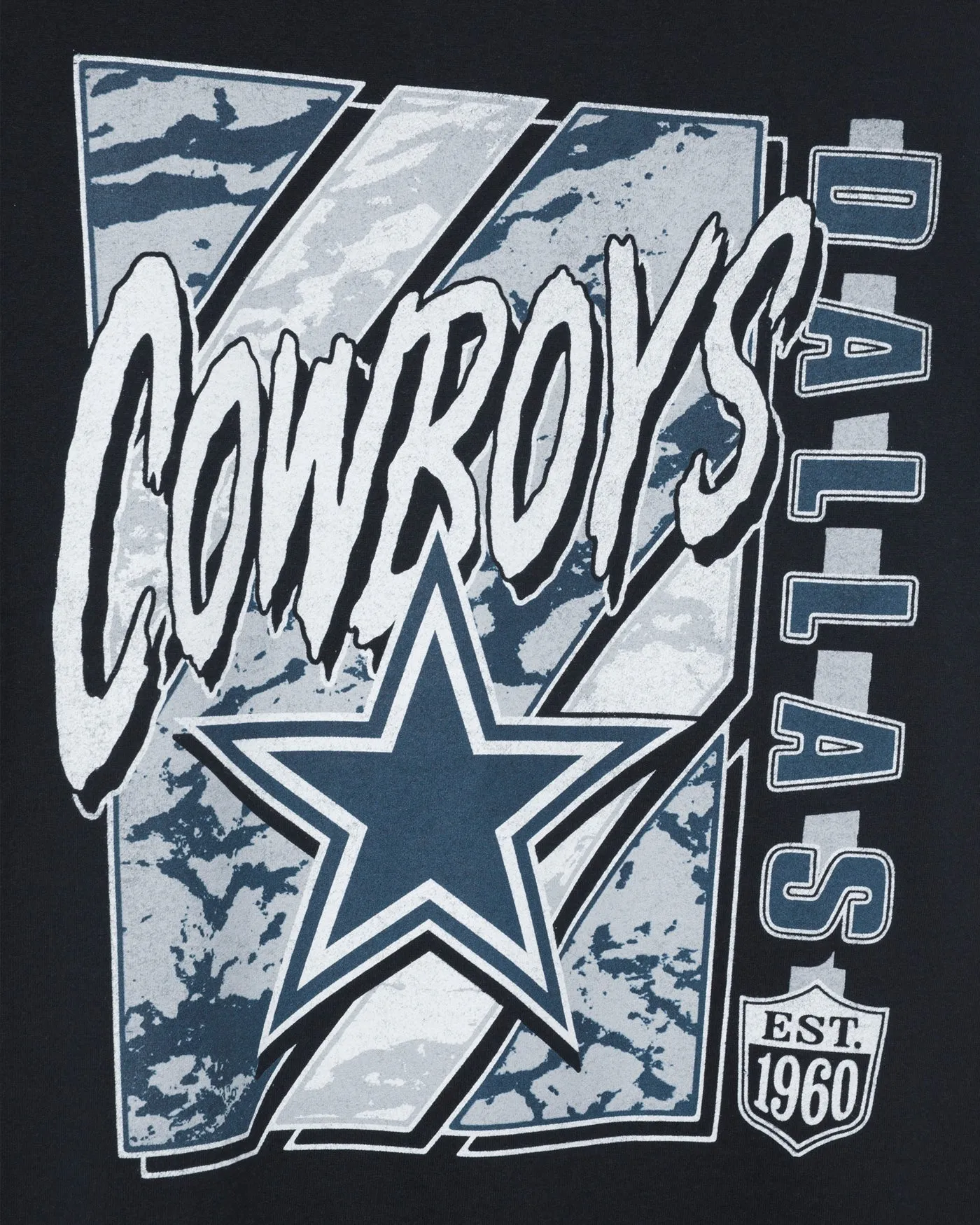 Dallas Cowboys Icon Flea Market Tee sold by Junk Food Clothing product image thumbnail 3