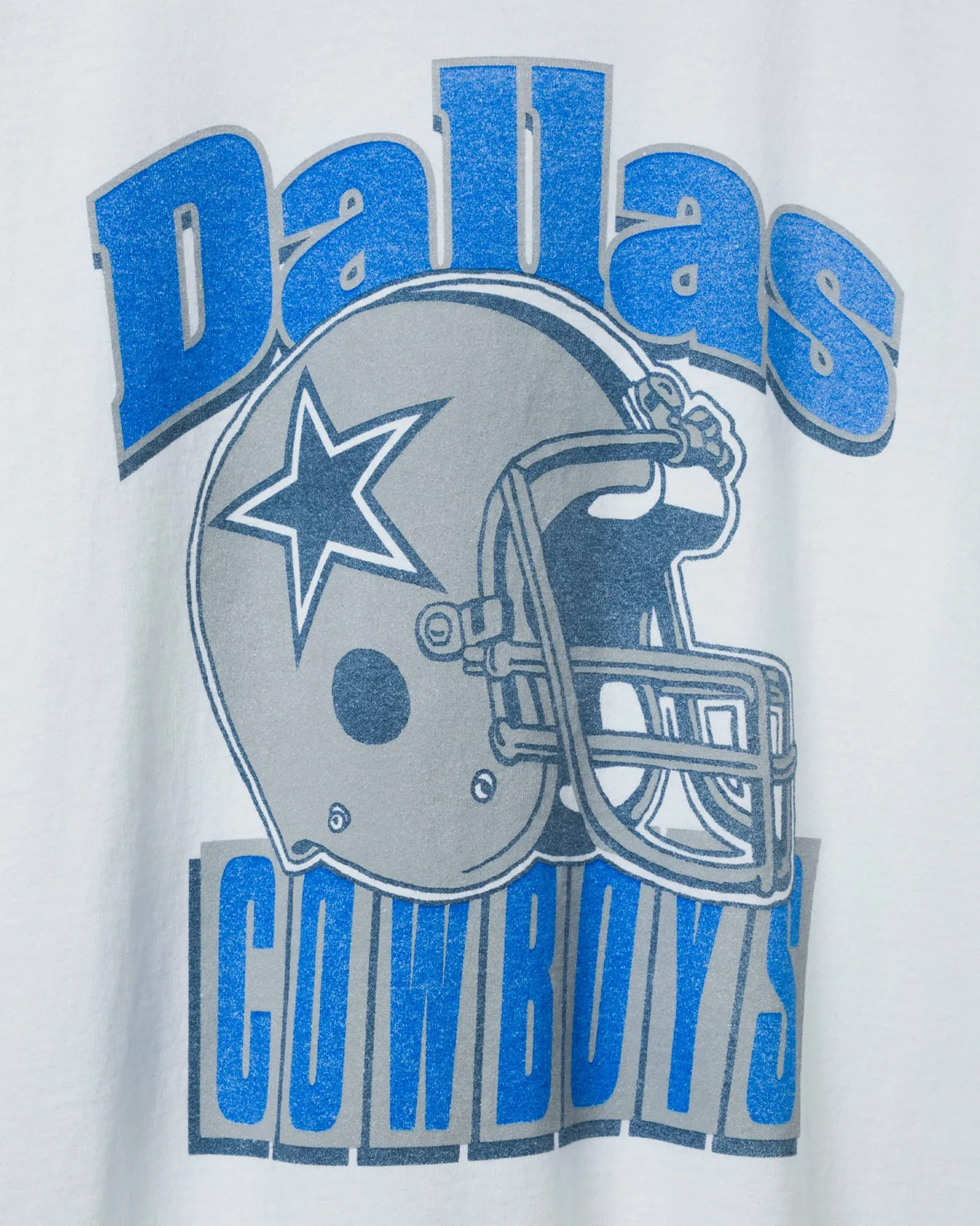 Dallas Cowboys Throwback Helmet Flea Market Tee sold by Junk Food Clothing product image thumbnail 3