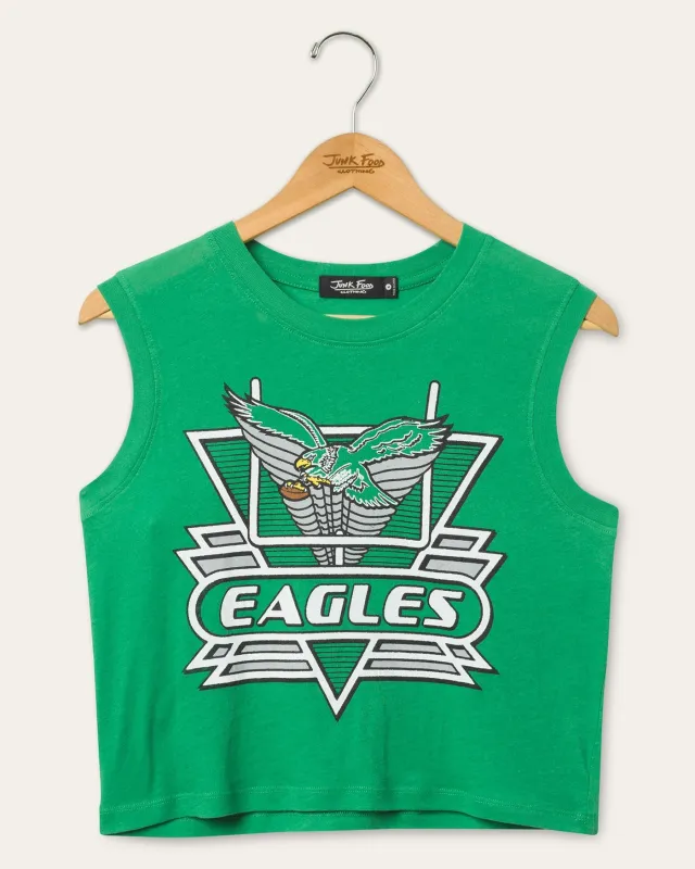 Women's Philadelphia Eagles Field Goal Tank sold by Junk Food Clothing