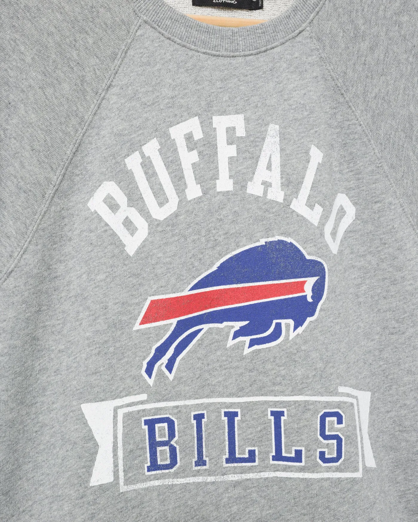 Women's Buffalo Bills Raglan Fleece Tank sold by Junk Food Clothing product image thumbnail 3