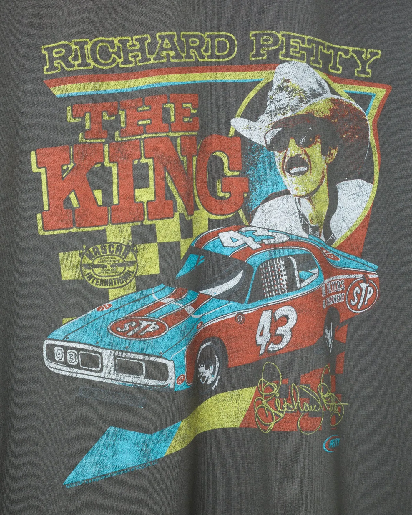 Richard Petty The King Jersey Tee sold by Junk Food Clothing product image thumbnail 3