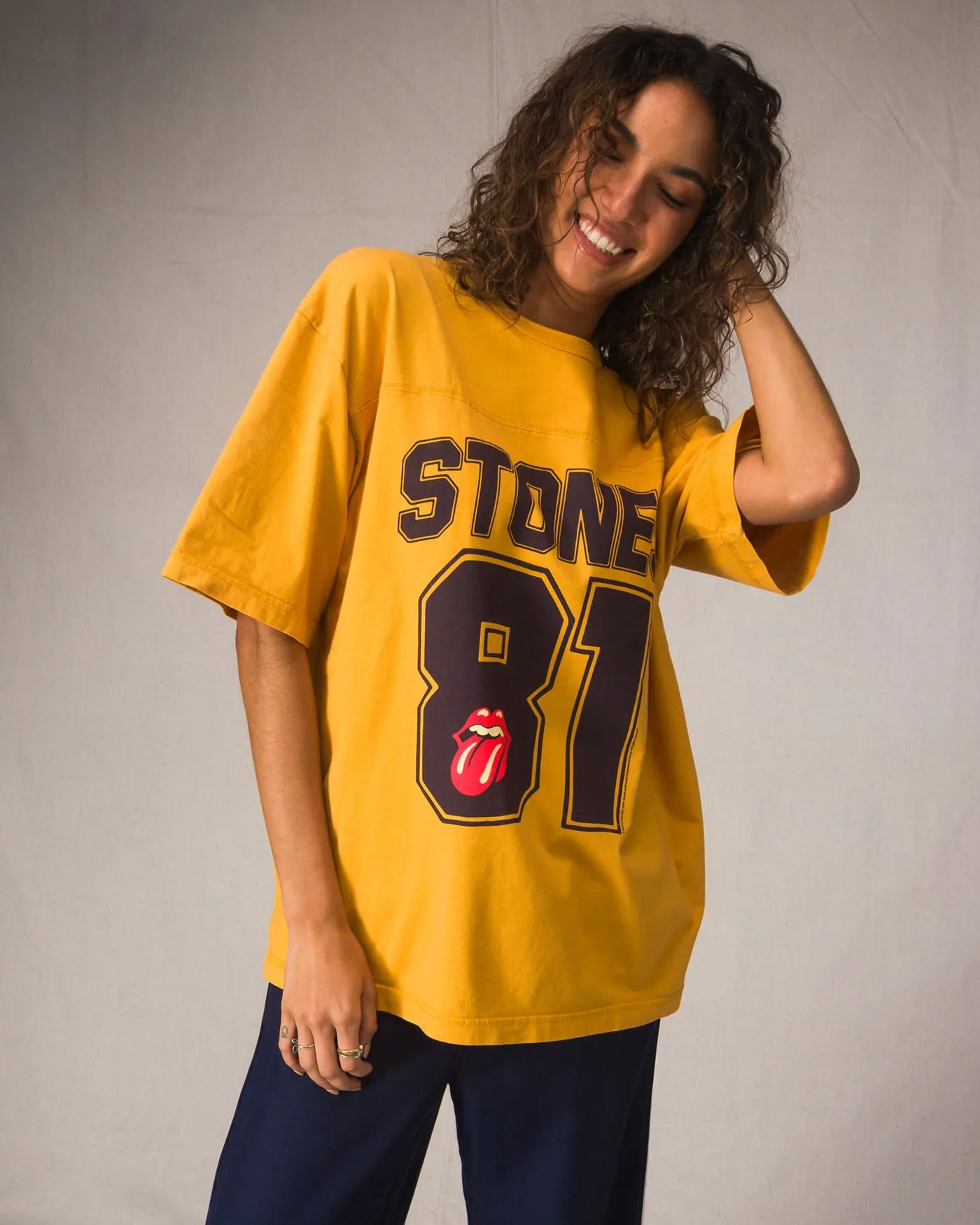 Rolling Stones '81 Jersey Tee sold by Junk Food Clothing product image thumbnail 2