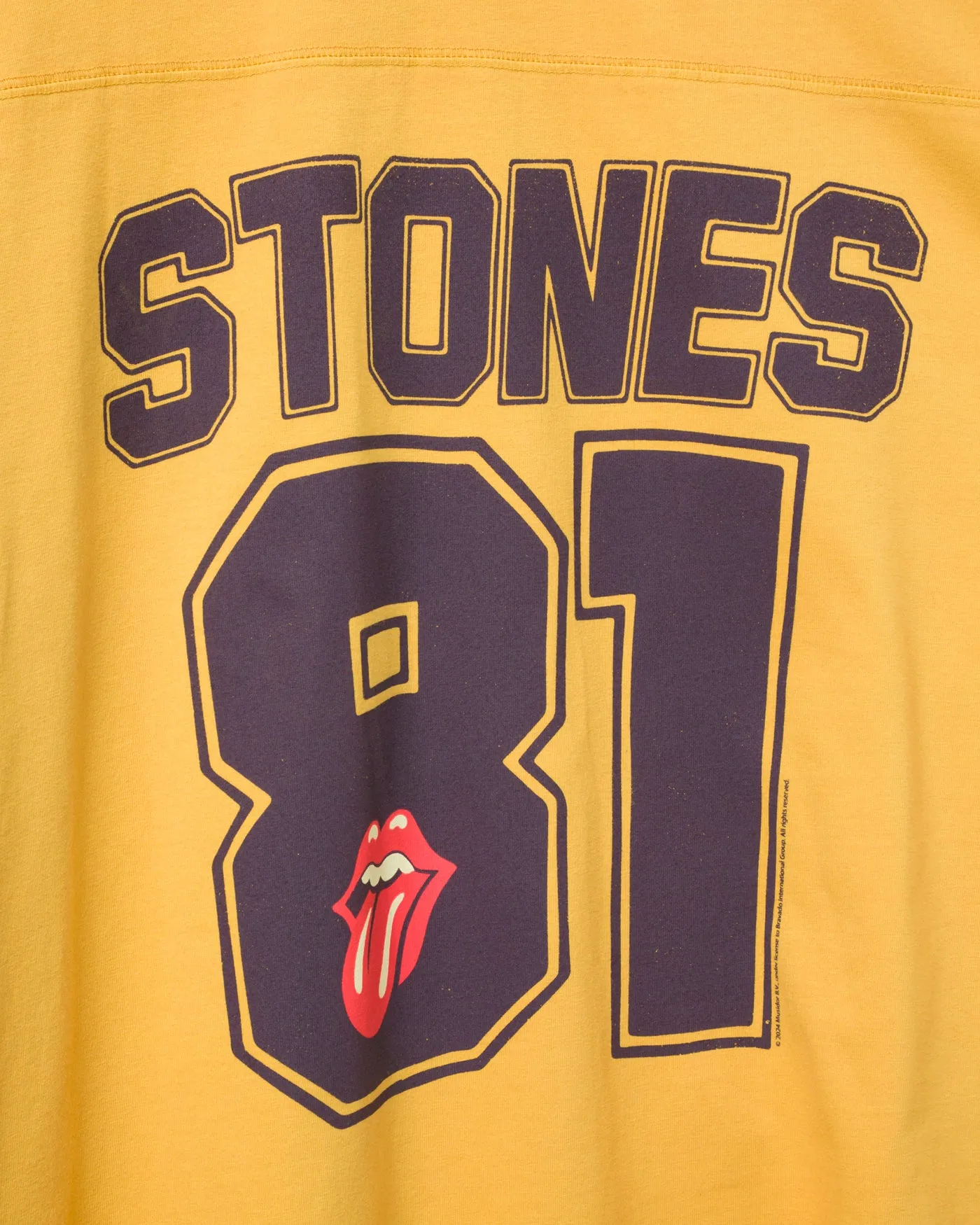 Rolling Stones '81 Jersey Tee sold by Junk Food Clothing product image thumbnail 5