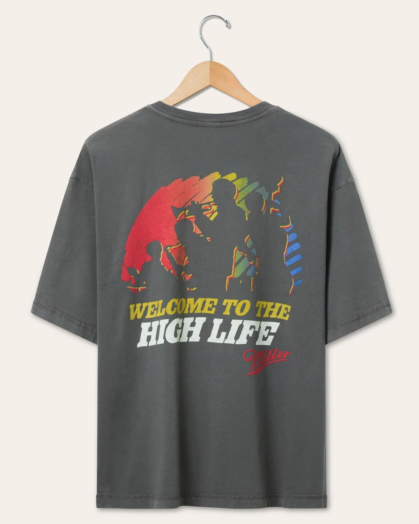 Welcome to the High Life Hockey Tee sold by Junk Food Clothing product image thumbnail 2