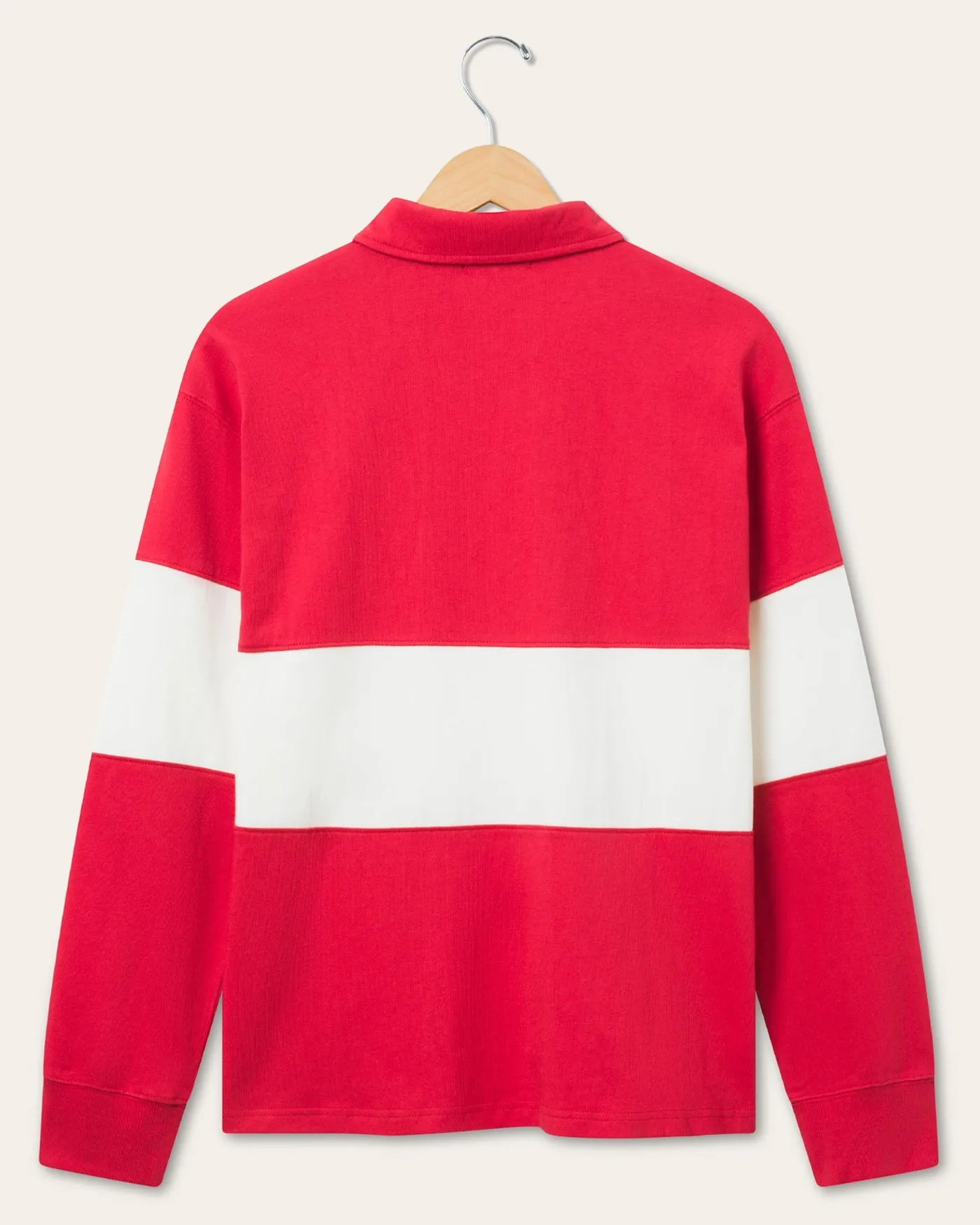 Women's Budweiser Rugby Long Sleeve sold by Junk Food Clothing product image thumbnail 2