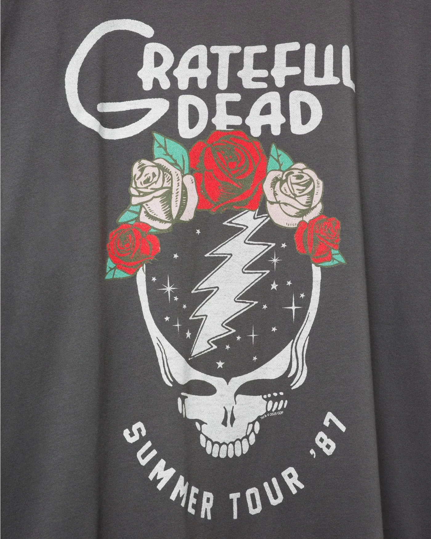 Grateful Dead Summer Tour '87 Oversized Tee sold by Junk Food Clothing product image thumbnail 3