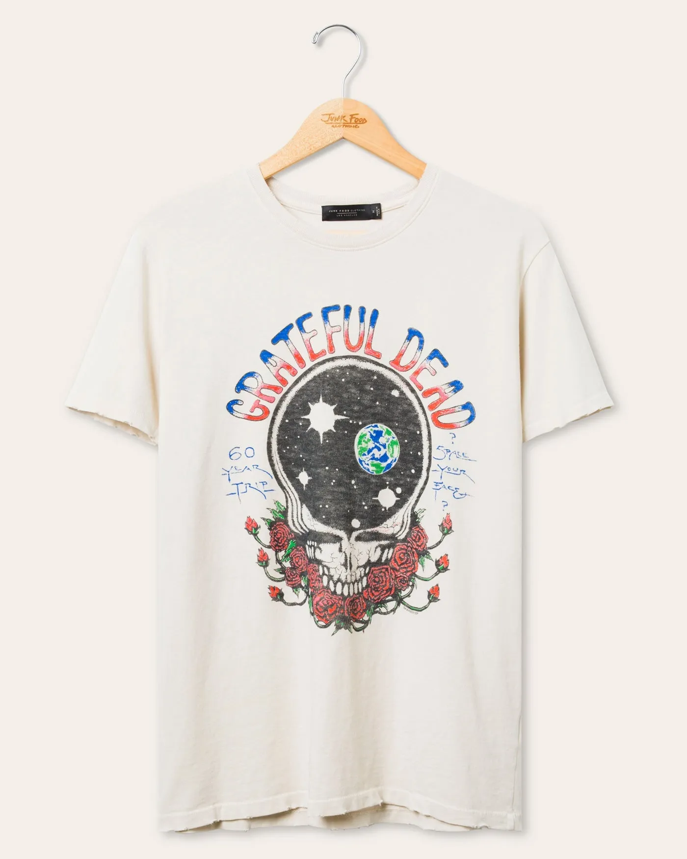 Grateful Dead 60 Year Trip Vintage Tee sold by Junk Food Clothing