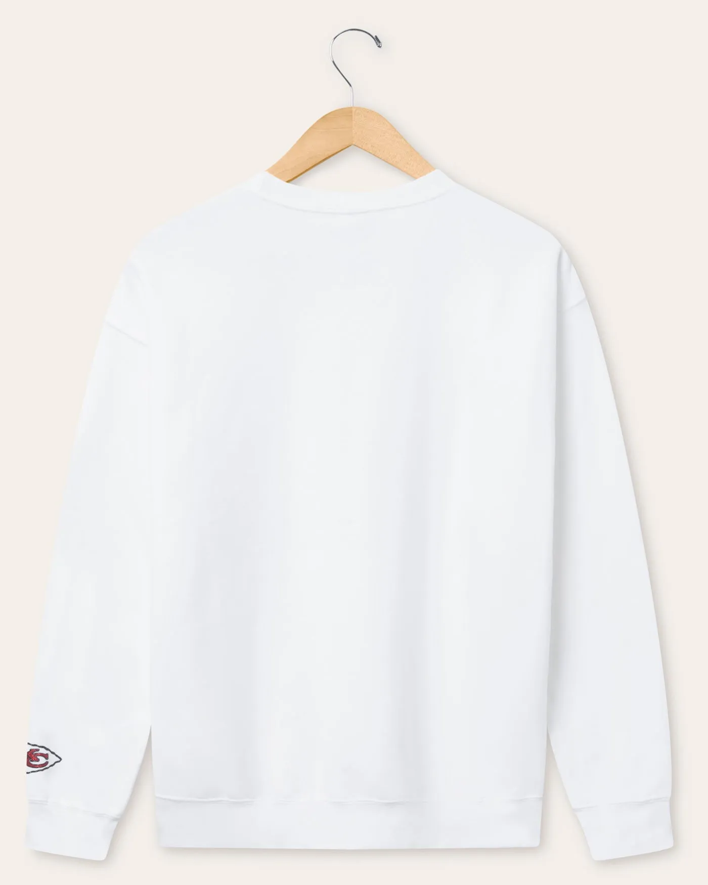 Kansas City Chiefs Repeat Bling Flea Market Crew Fleece sold by Junk Food Clothing product image thumbnail 2