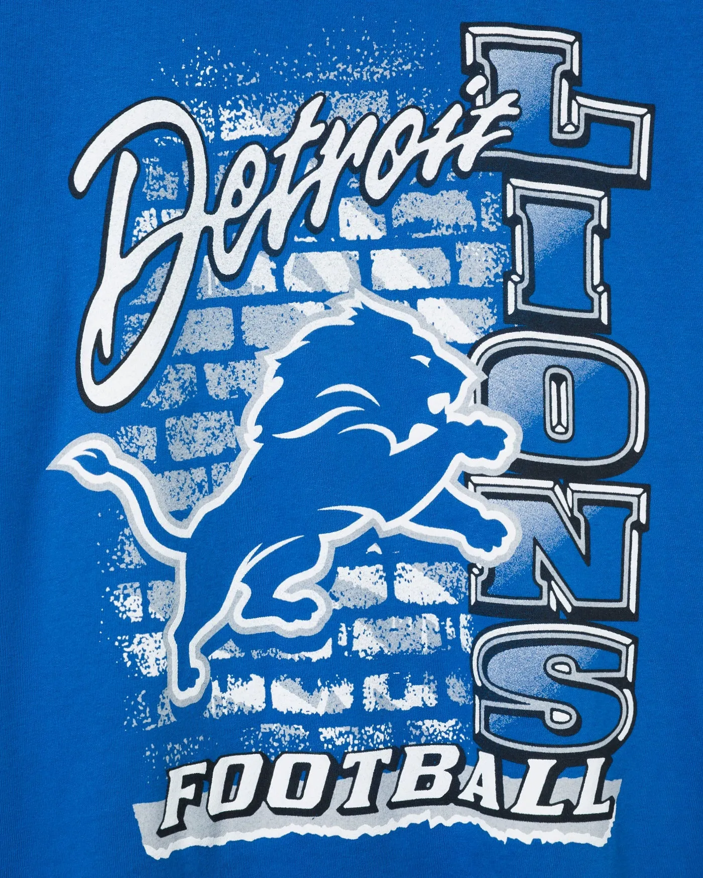Women's Detroit Lions Brick Vintage Tee sold by Junk Food Clothing product image thumbnail 3