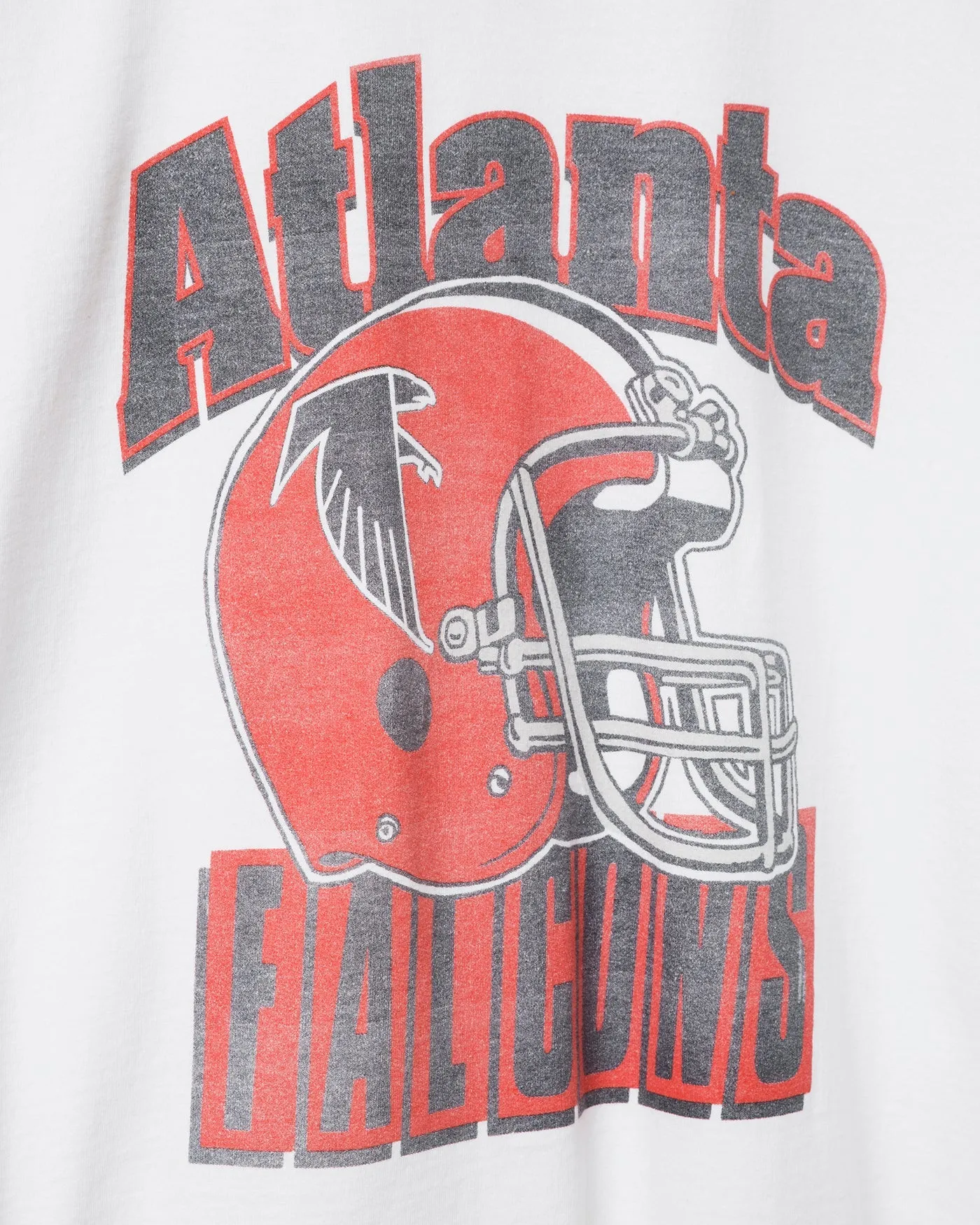 Atlanta Falcons Throwback Helmet Flea Market Tee sold by Junk Food Clothing product image thumbnail 3