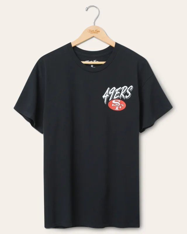 San Francisco 49ers Icon Flea Market Tee sold by Junk Food Clothing