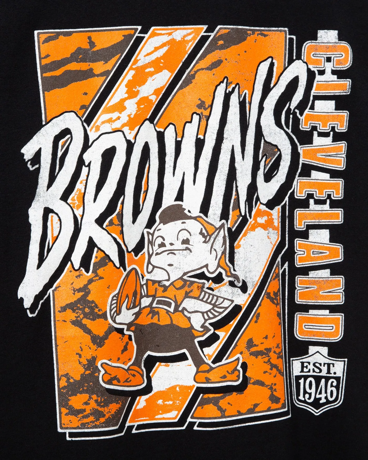 Cleveland Browns Icon Flea Market Tee sold by Junk Food Clothing product image thumbnail 3