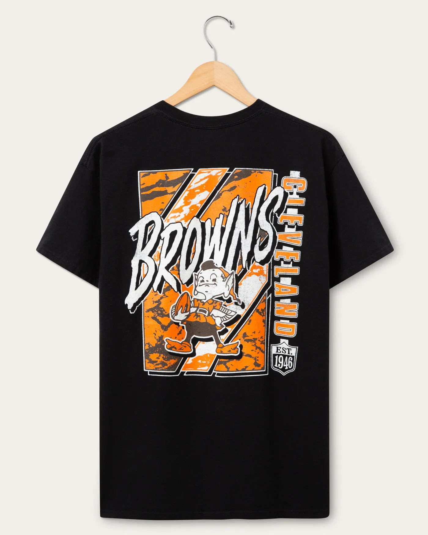 Cleveland Browns Icon Flea Market Tee sold by Junk Food Clothing product image thumbnail 2
