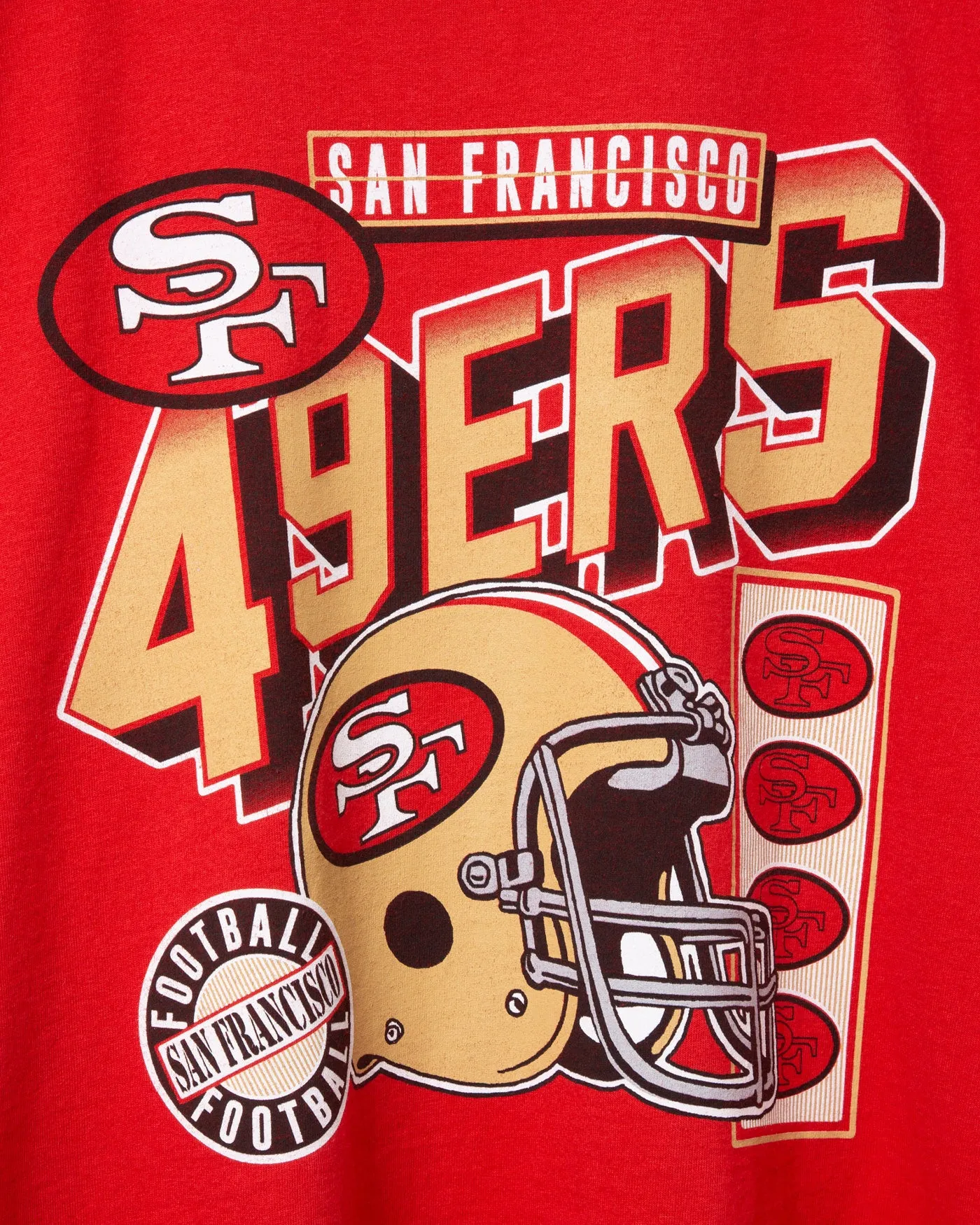 San Francisco 49ers Checkdown Flea Market Tee sold by Junk Food Clothing product image thumbnail 3