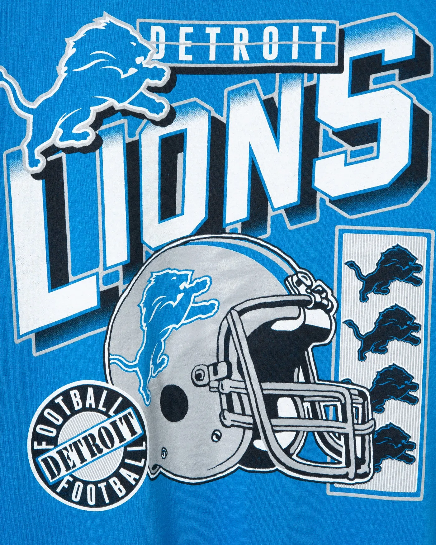 Detroit Lions Checkdown Flea Market Tee sold by Junk Food Clothing product image thumbnail 3