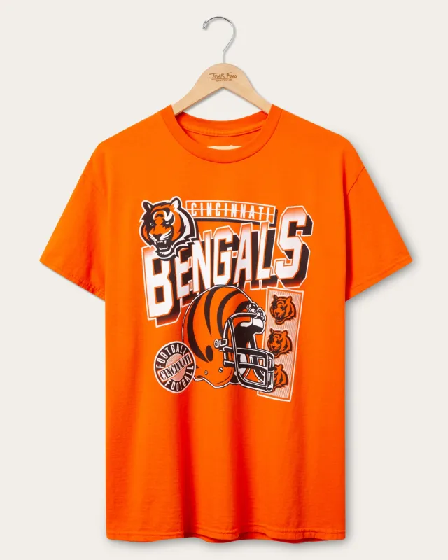 Cincinnati Bengals Checkdown Flea Market Tee sold by Junk Food Clothing