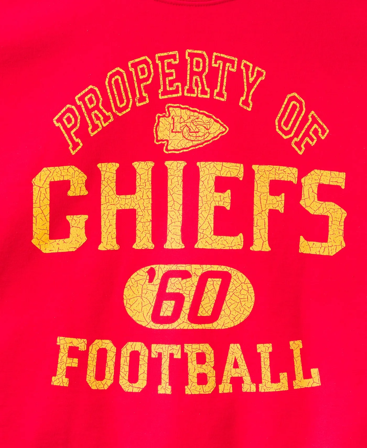 Kansas City Chiefs Property Flea Market Crew Fleece sold by Junk Food Clothing product image thumbnail 5