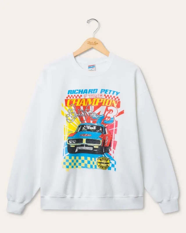 Richard Petty 7 Time Champ Flea Market Fleece sold by Junk Food Clothing