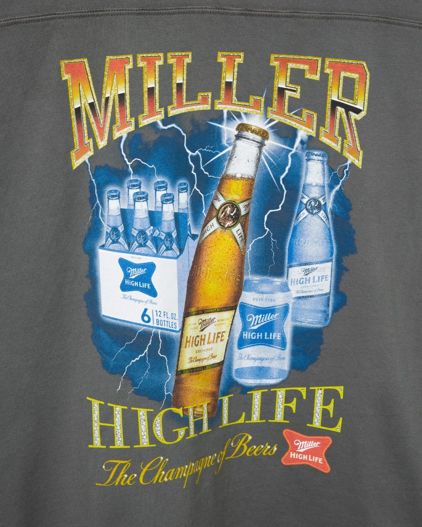 Miller High Life Lightning Bottles Hockey Tee sold by Junk Food Clothing product image thumbnail 3