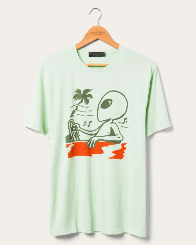 Alien Driving Vintage Tee sold by Junk Food Clothing