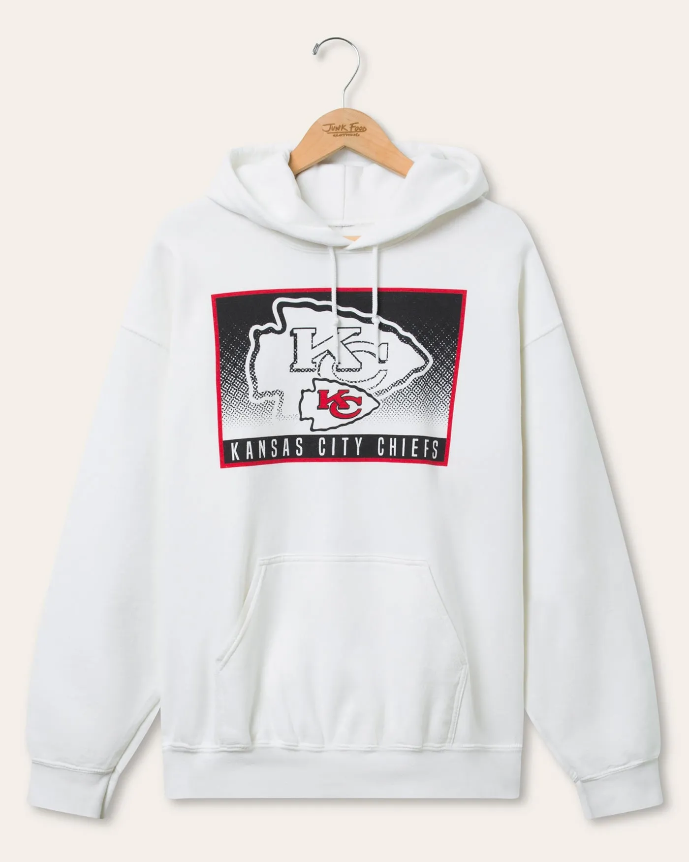 Kansas City Chiefs Zone Flea Market Hoodie sold by Junk Food Clothing