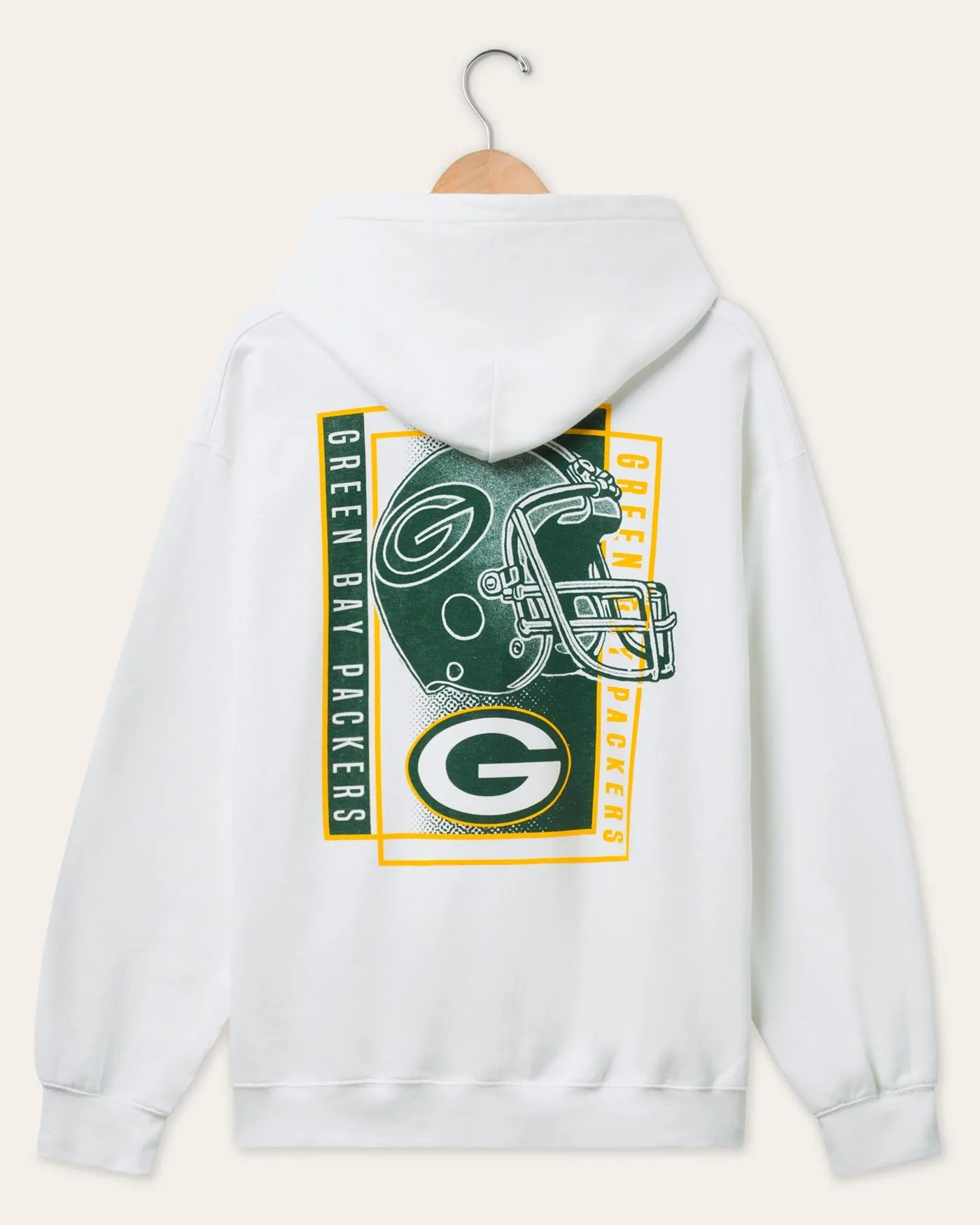 Green Bay Packers Zone Flea Market Hoodie sold by Junk Food Clothing product image thumbnail 2