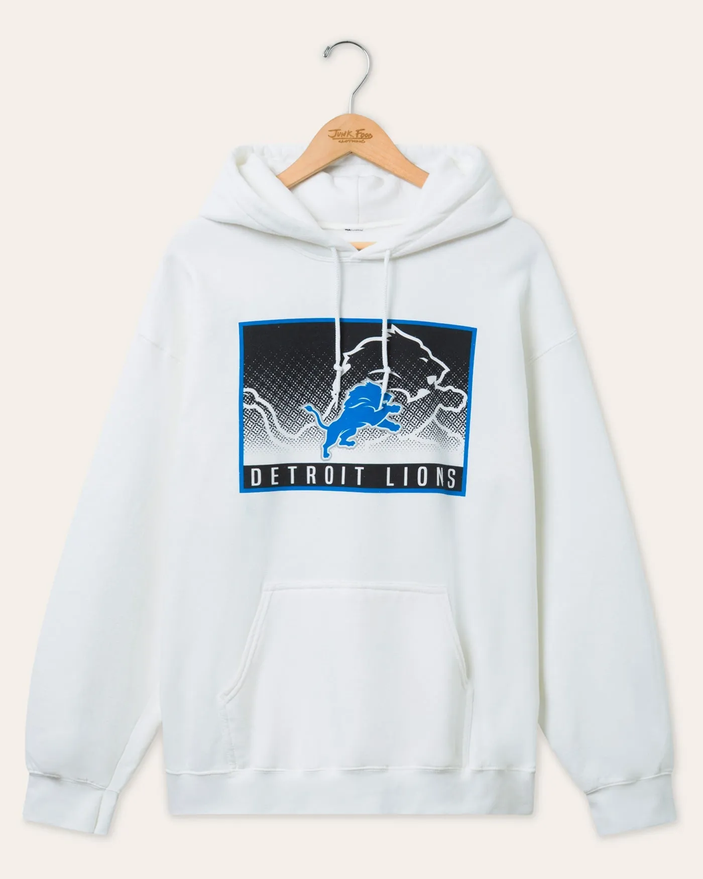 Detroit Lions Zone Flea Market Hoodie sold by Junk Food Clothing