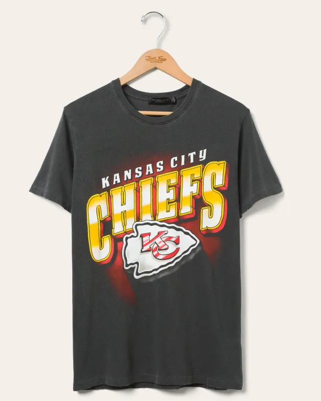 Kansas City Chiefs Shadow Vintage Tee sold by Junk Food Clothing