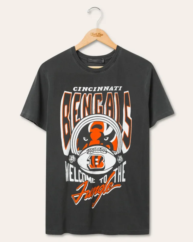 Cincinnati Bengals Eyes Vintage Tee sold by Junk Food Clothing
