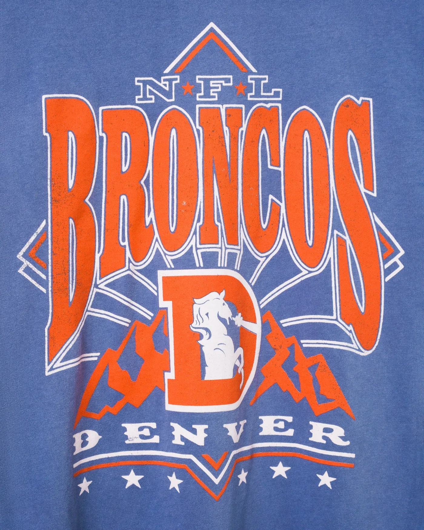 Denver Broncos Peak Vintage Tee sold by Junk Food Clothing product image thumbnail 3