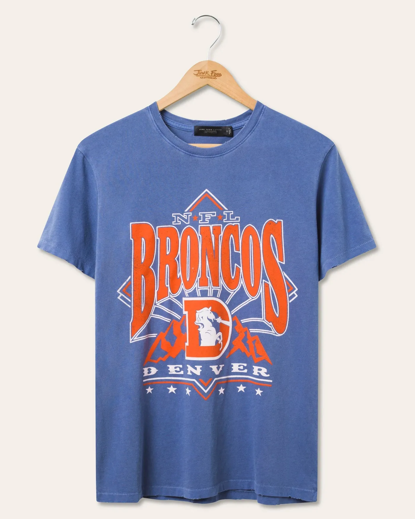 Denver Broncos Peak Vintage Tee sold by Junk Food Clothing