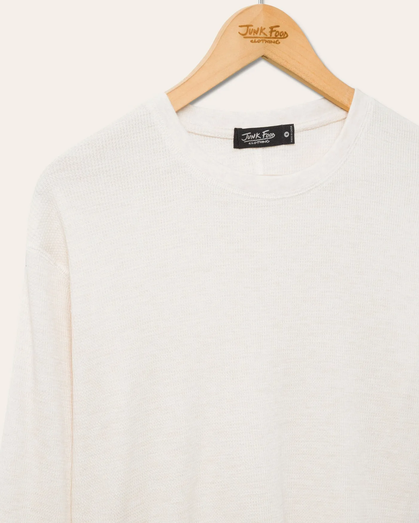 Women's Cropped Long Sleeve Thermal sold by Junk Food Clothing product image thumbnail 3