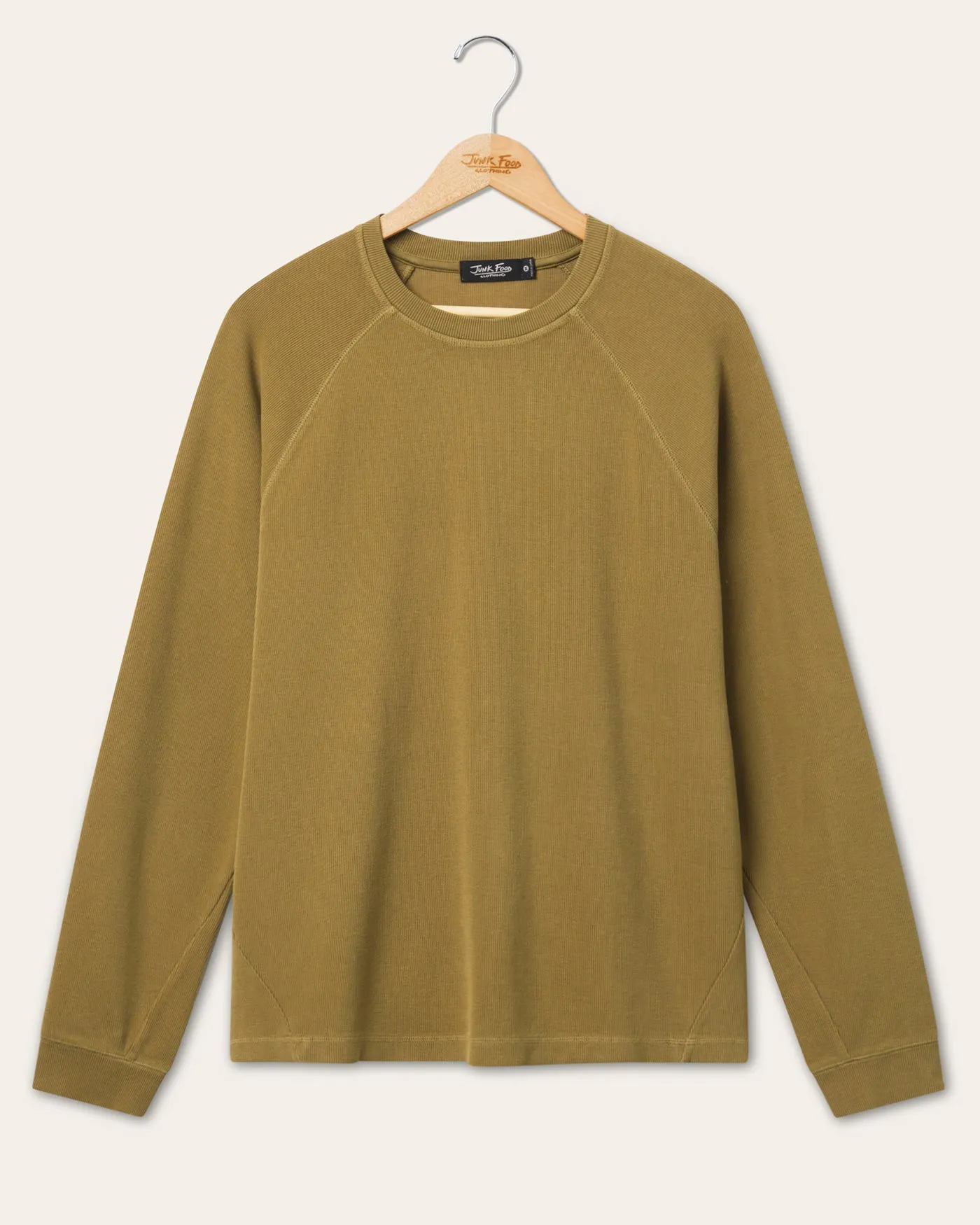 Heavy Knit Ribbed Raglan sold by Junk Food Clothing