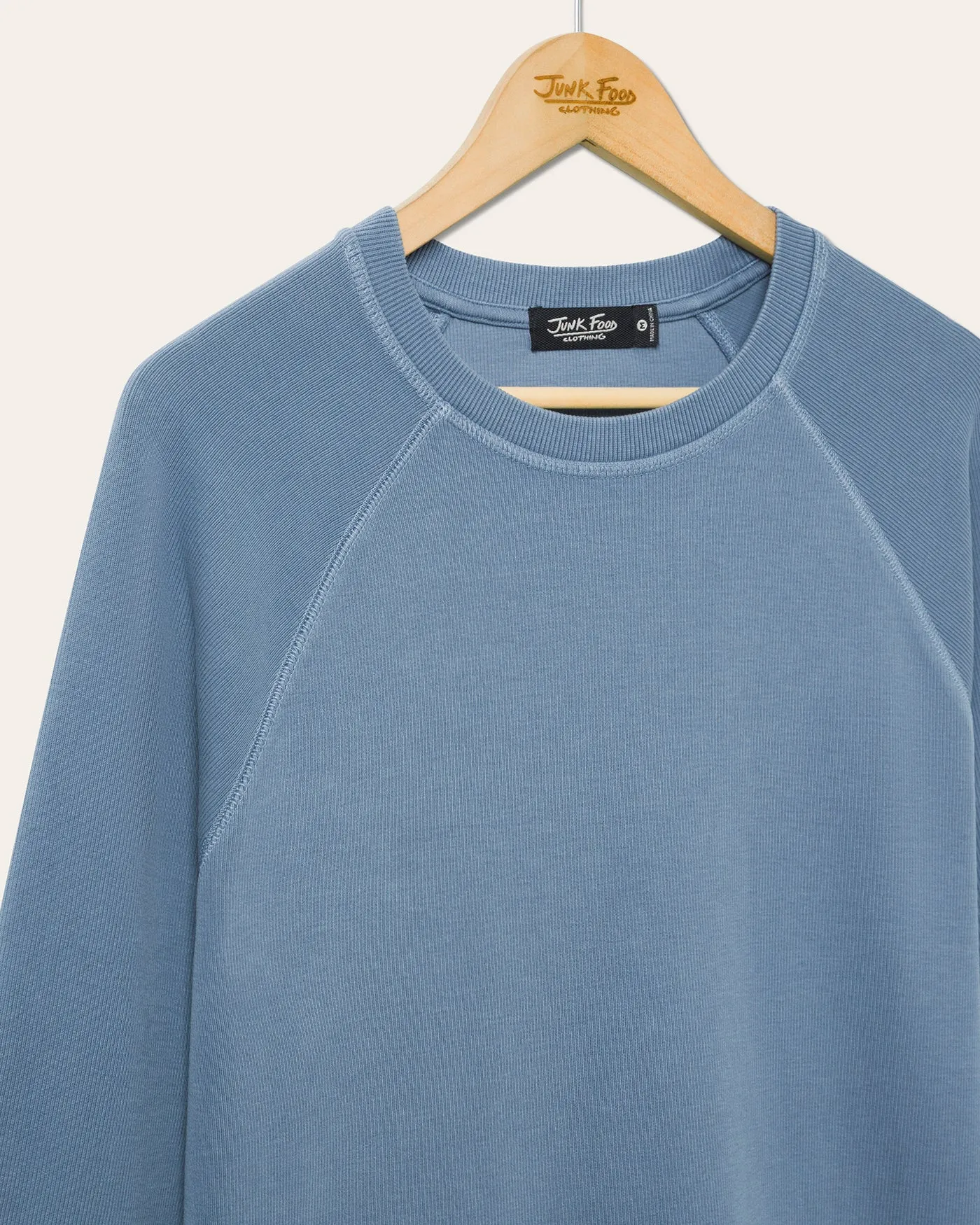 Heavy Knit Ribbed Raglan sold by Junk Food Clothing product image thumbnail 3