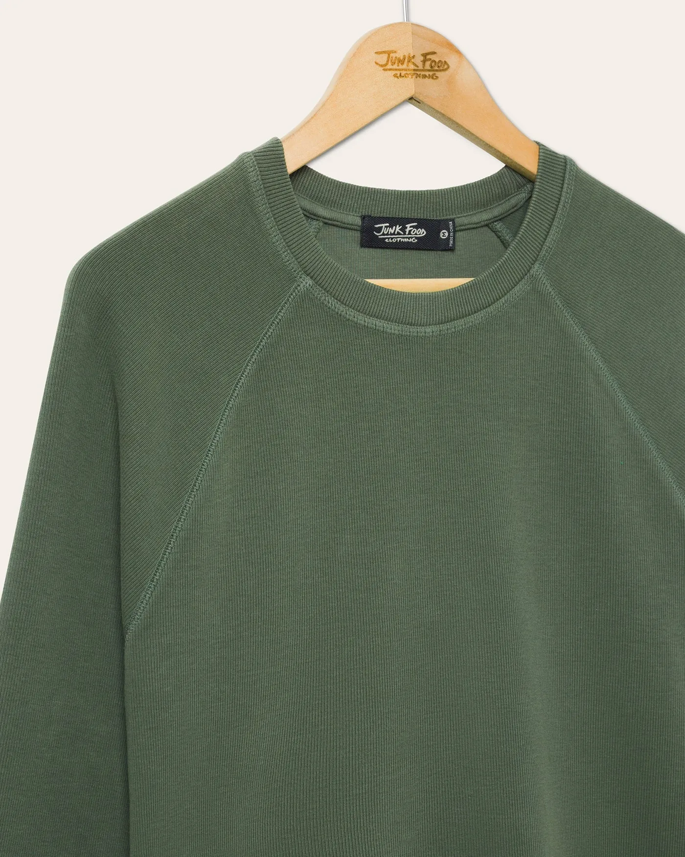 Heavy Knit Ribbed Raglan sold by Junk Food Clothing product image thumbnail 3