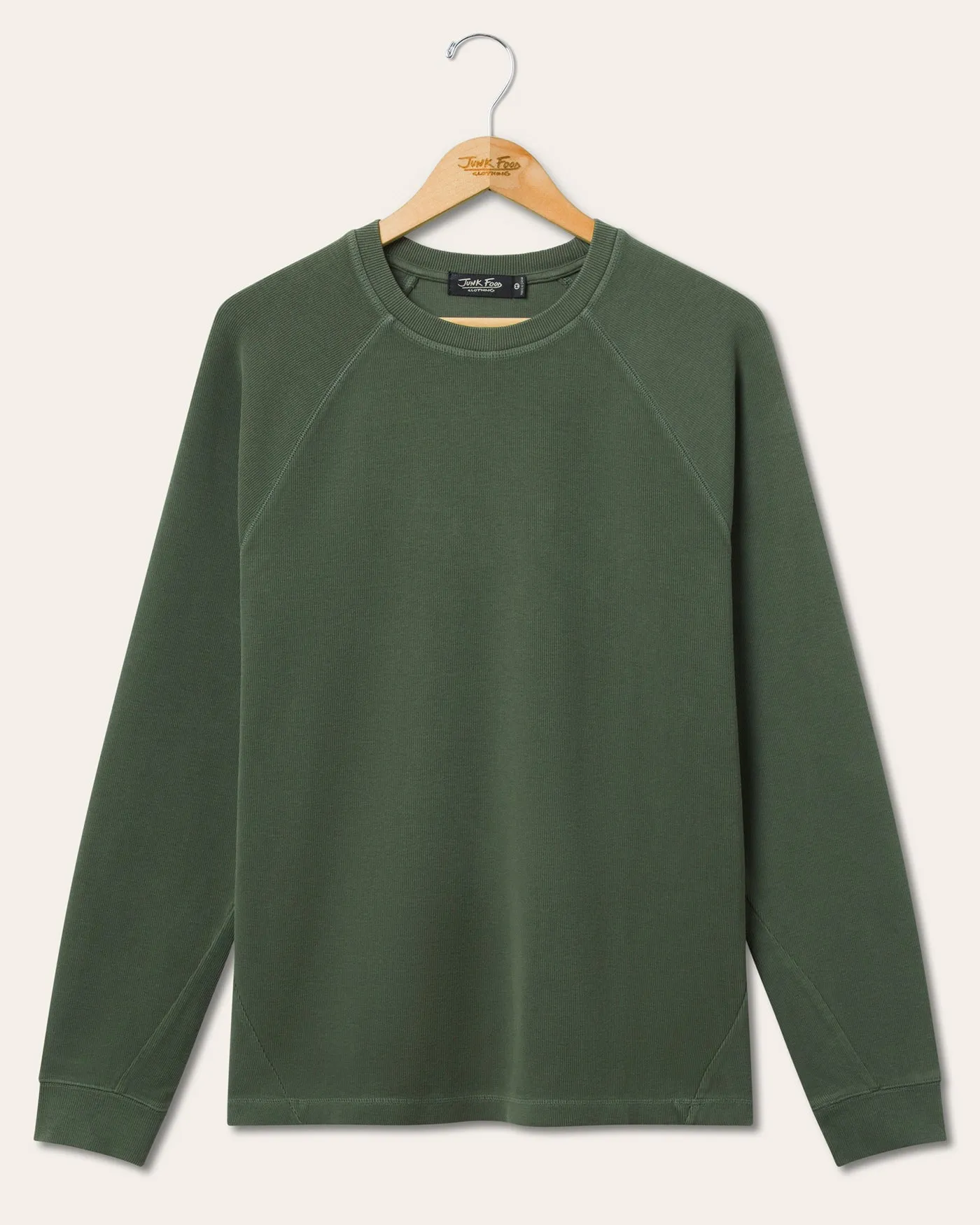 Heavy Knit Ribbed Raglan sold by Junk Food Clothing